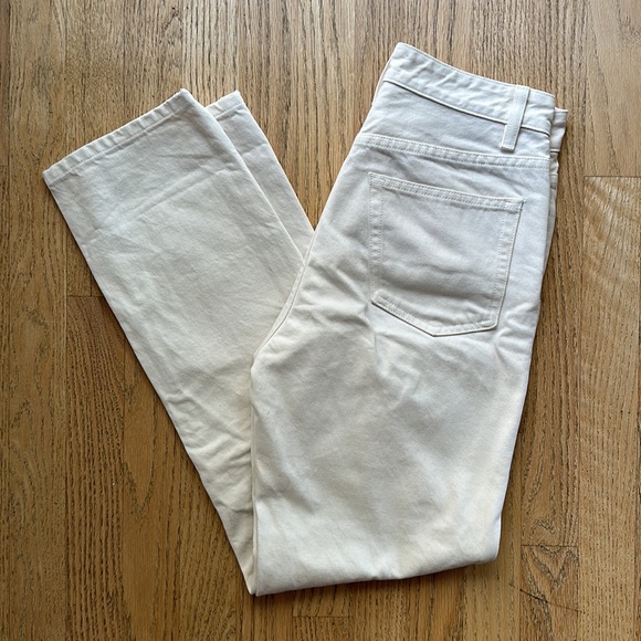 The Row Ash Jeans in Vanilla size 25 - Picture 2 of 9